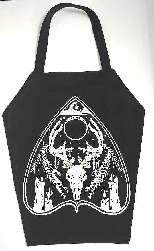 Yuletide Planchet Coffin Tote Bag