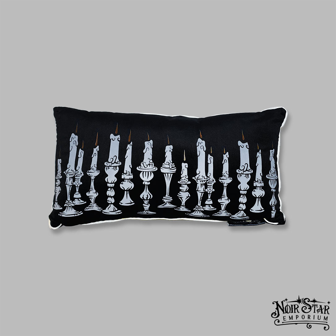 Candle Wrap Throw Pillow