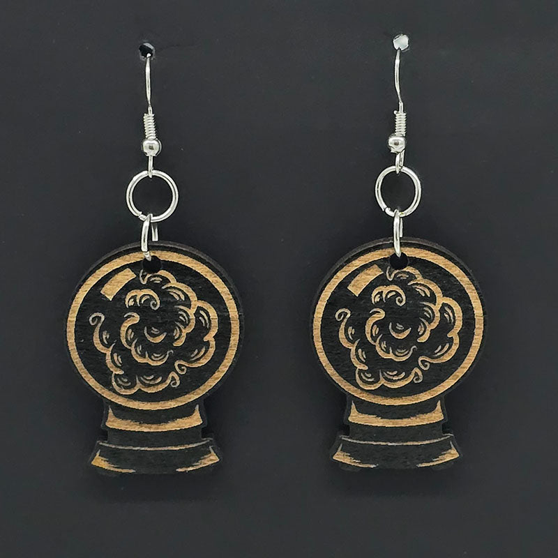 Crystal Ball Earrings