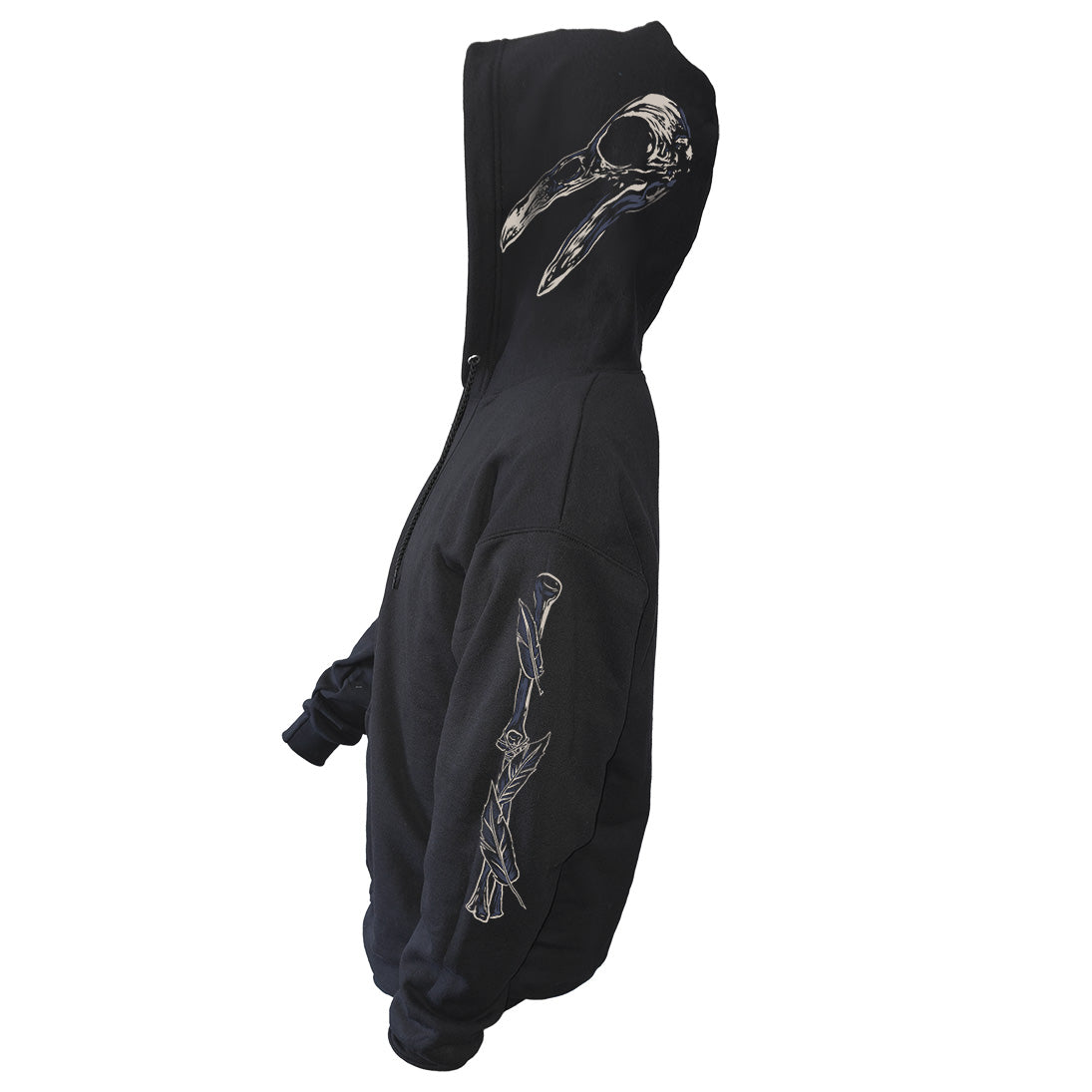 Two Headed Crow Hoodie