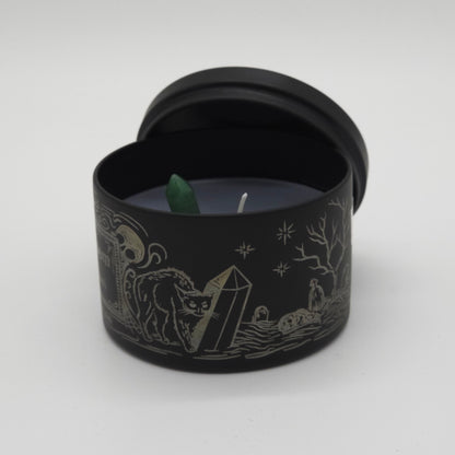 Crypt Bloom (Peony Blossom) Tin Candle
