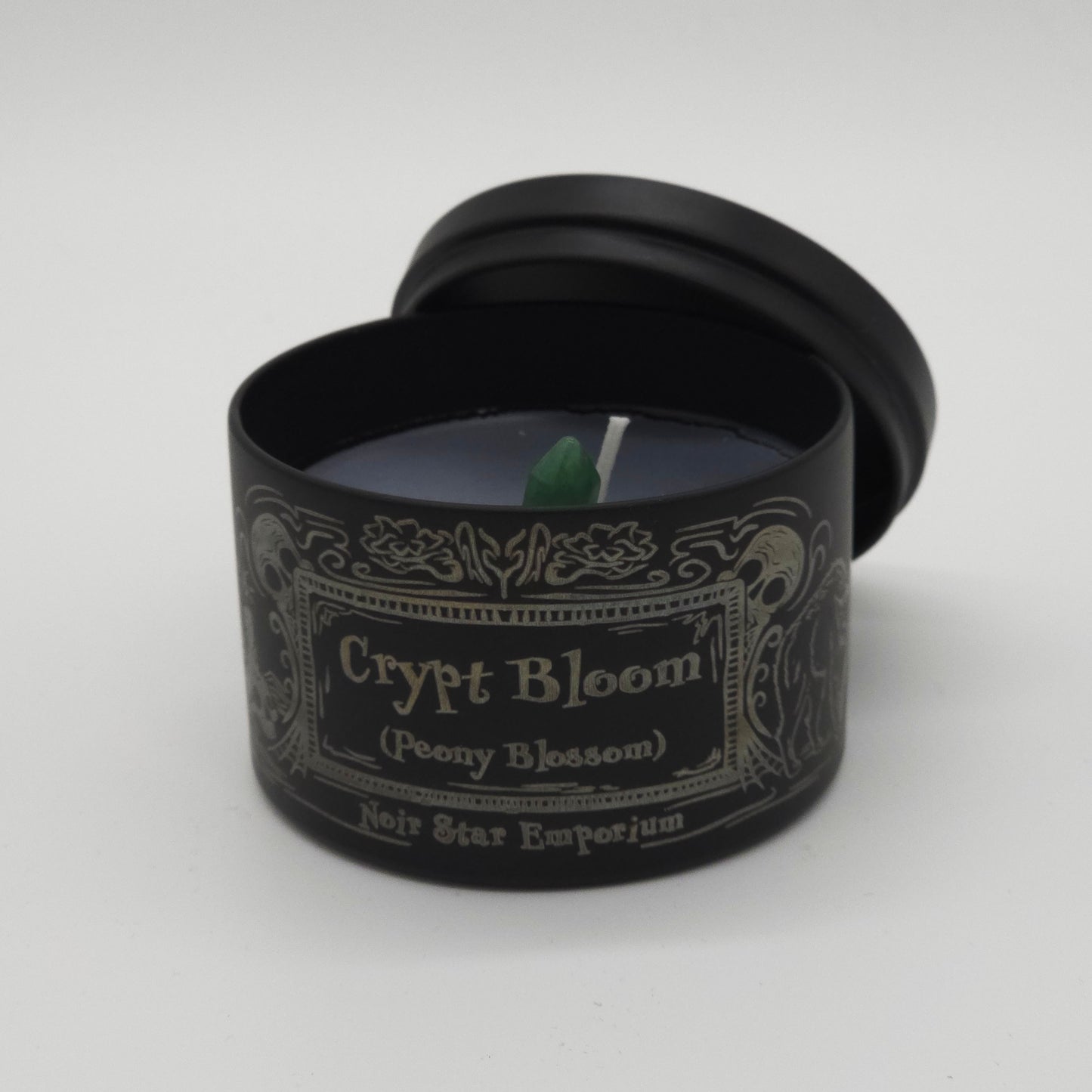 Crypt Bloom (Peony Blossom) Tin Candle