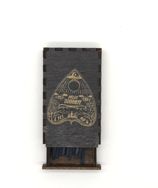 Planchet Wooden Match Box