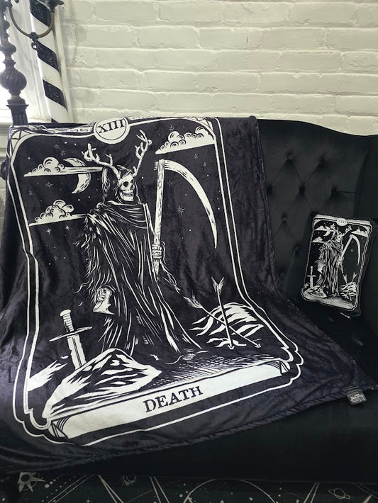 The Death Tarot Blanket
