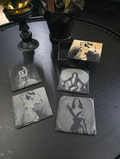 Monster Pinups Coaster Set