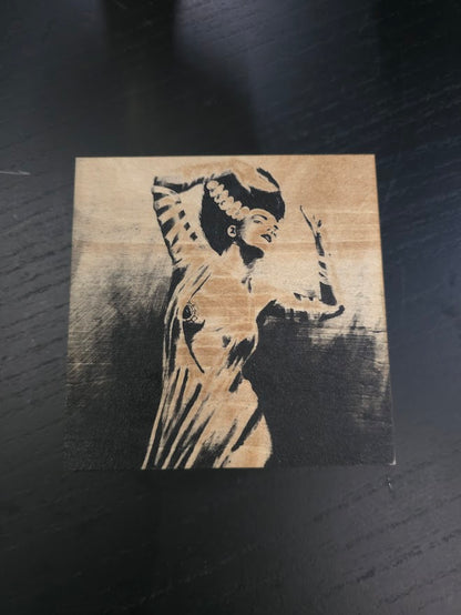 Monster Pinups Coaster Set
