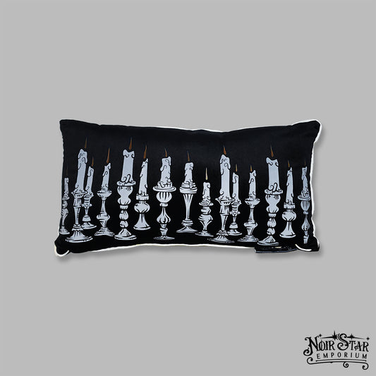 Candle Wrap Throw Pillow