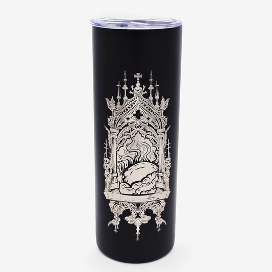 Sun and Moon Cathedral Window Tumbler
