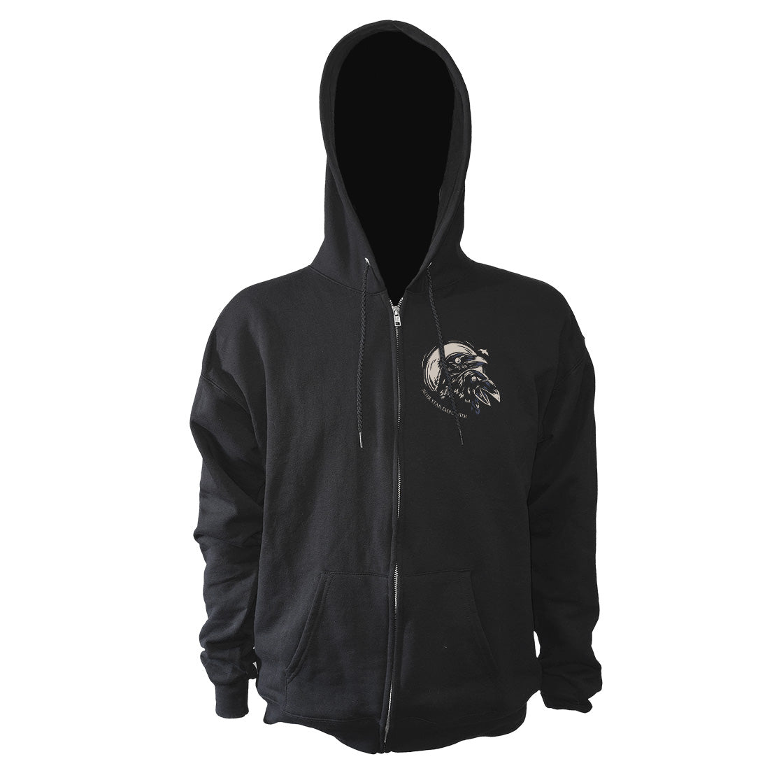 Two Headed Crow Hoodie