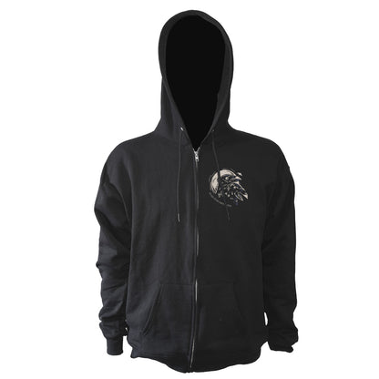 Two Headed Crow Hoodie