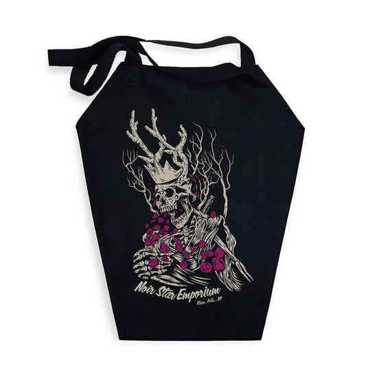 Spring in Bloom King Noir Coffin Tote Bag