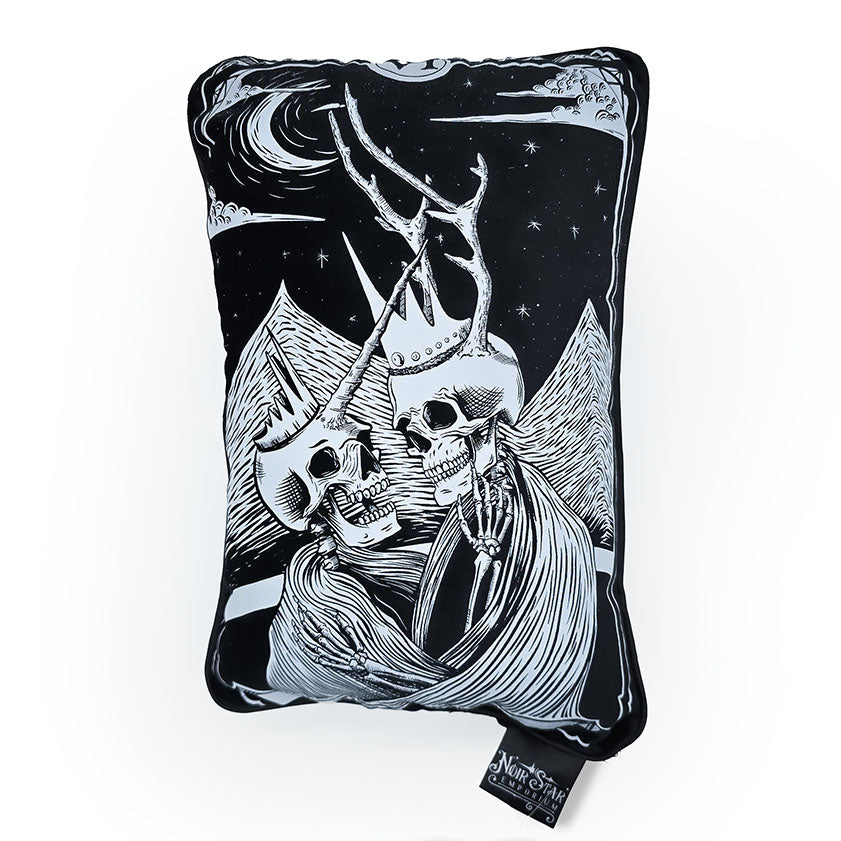 The Lovers Tarot Throw Pillow