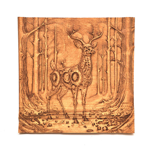 Mechanical Deer (Wood Carving)