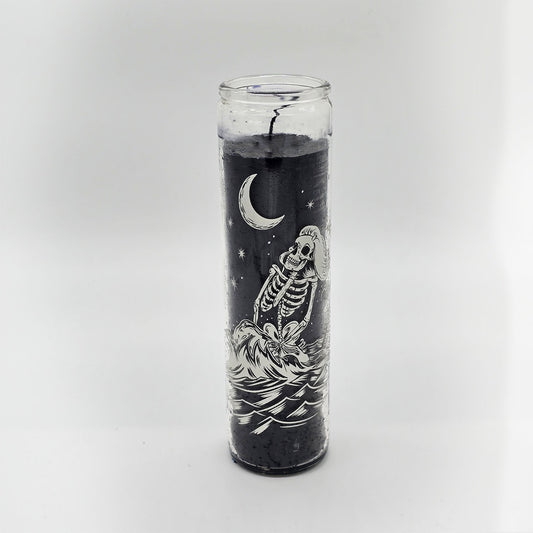 Mermaid Skeleton Candle