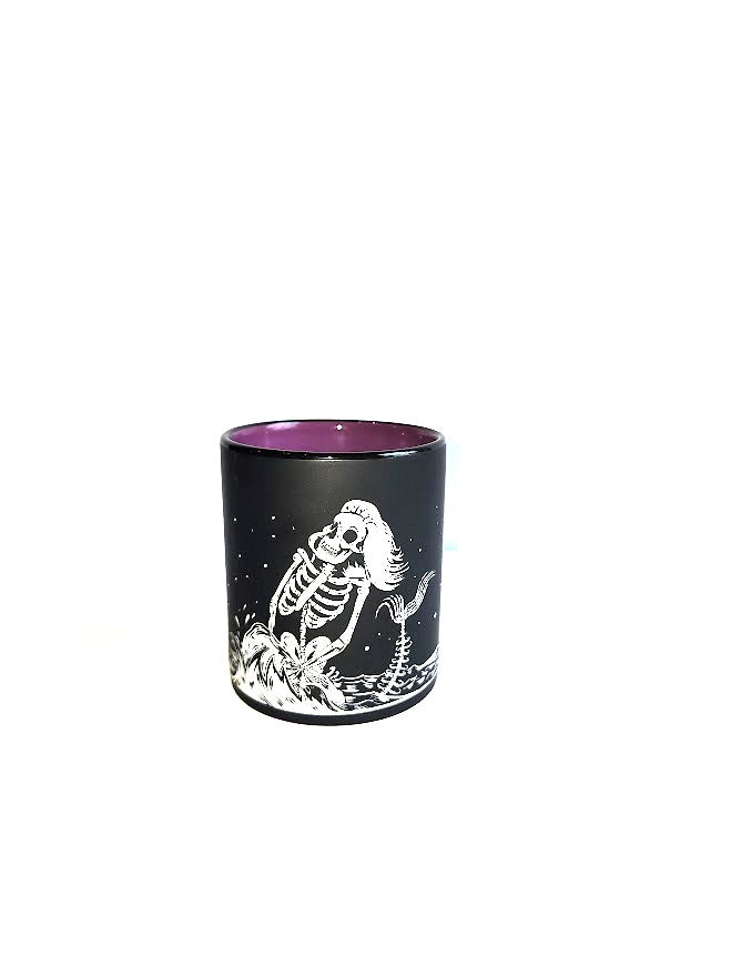 Mermaid Skeleton Mug